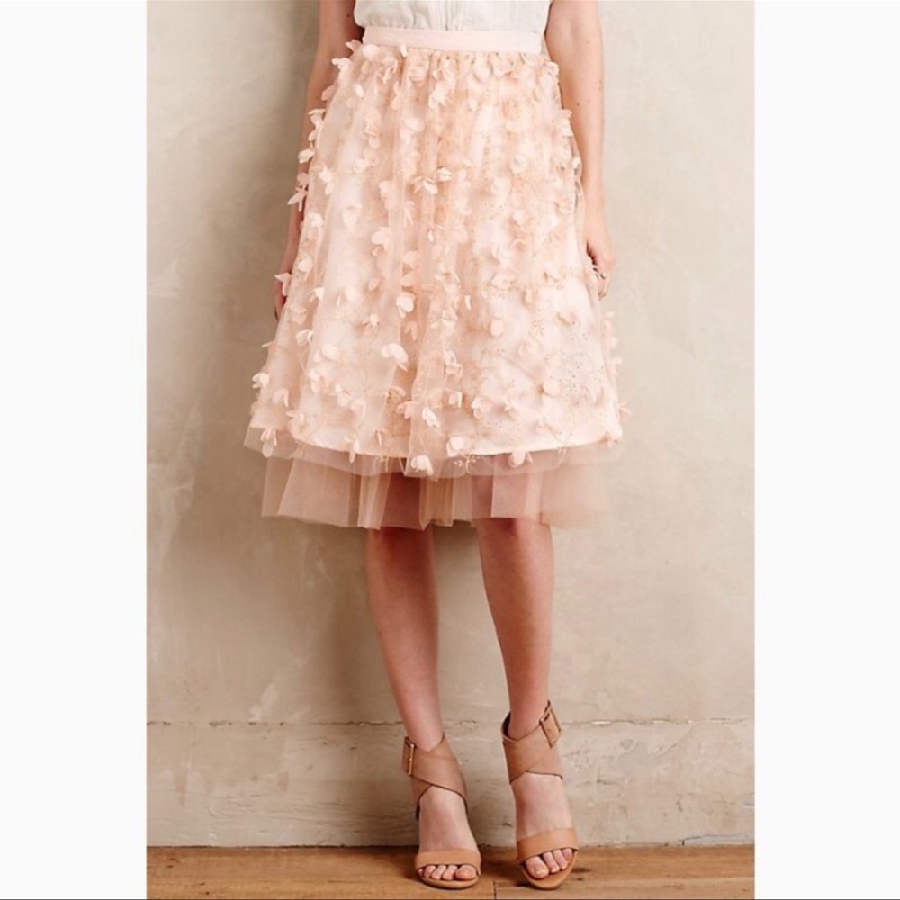 Anthropologie Eva Franco Midi Skirt